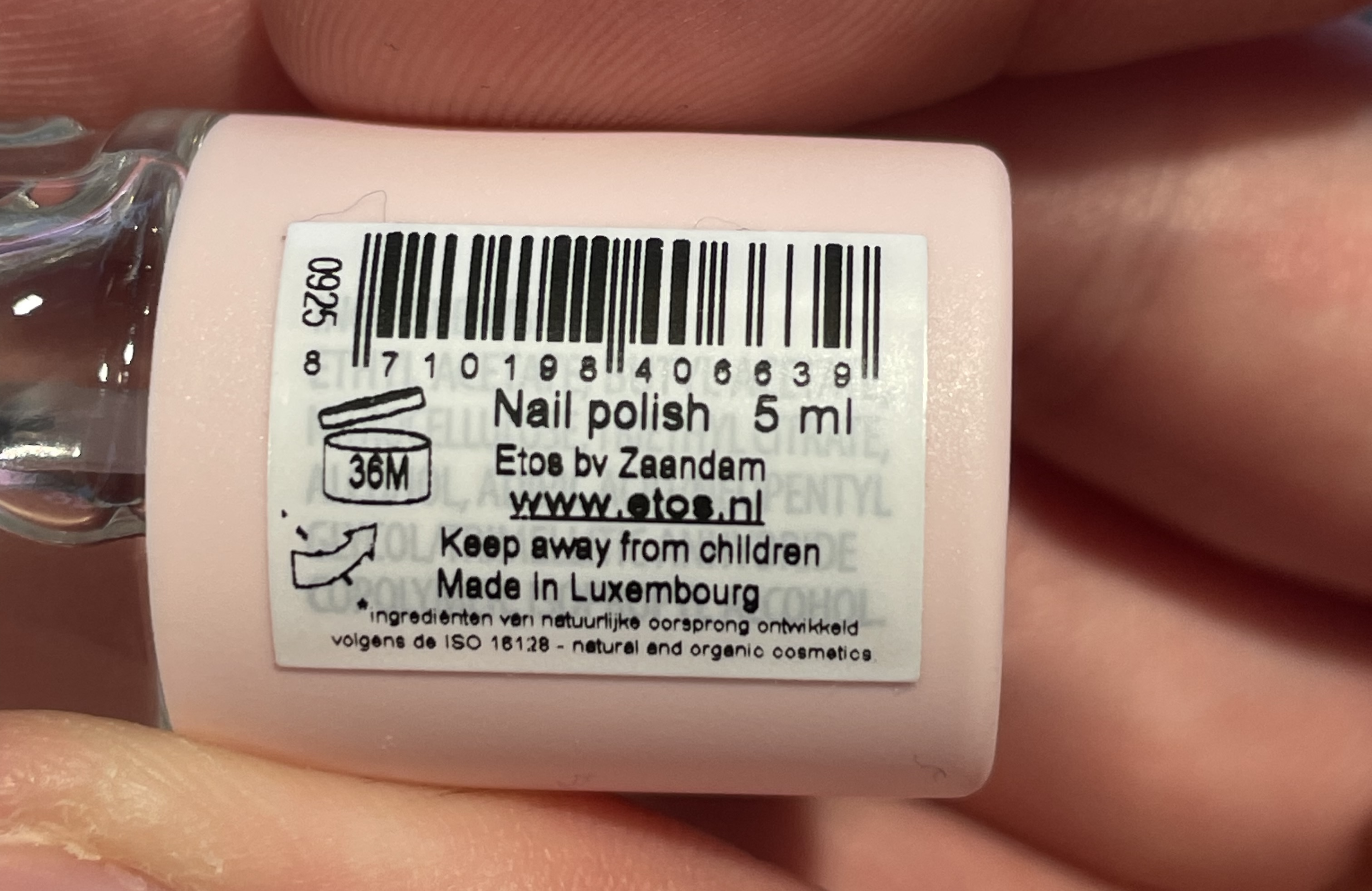 Nail polish used
